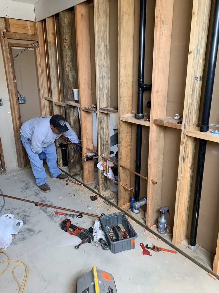 Commercial rough-in plumbing for Trenchless Sewer Repair in Beattystown